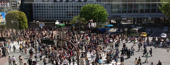 Shibuya Crossing is one of Tokyo.