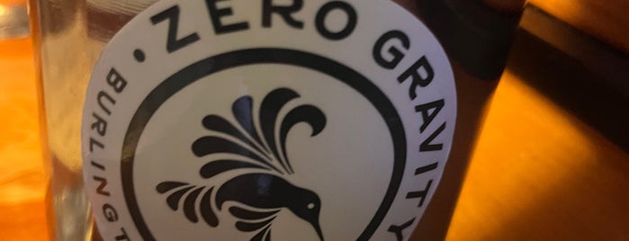 Zero Gravity Brewery is one of Burlington Vermont.