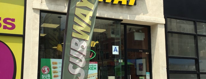 Subway Sandwiches is one of Locais curtidos por Larry.