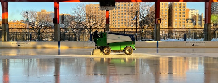 Ice Rink At Riverbank State Park is one of Top Ice Skating Rinks in NYC.