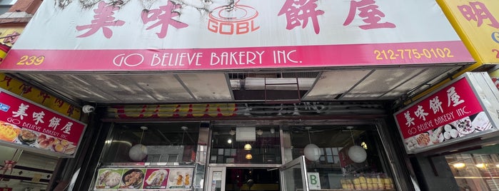 Go Believe Bakery is one of NY.