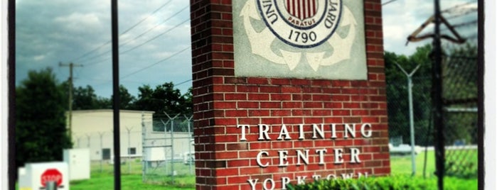 U.S. Coast Guard Training Center is one of Places.