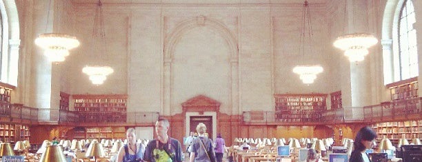 New York Public Library is one of Books everywhere I..