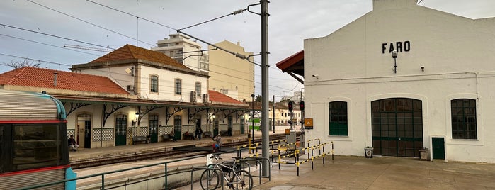 Estação Ferroviária de Faro is one of Railway Stations.