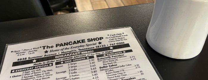 The Pancake Shop is one of Memphis Brunch/Breakfast.