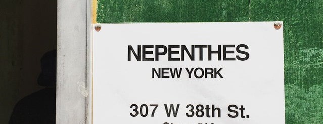 Nepenthes New York is one of Treasure Hunting: LDN & NYC.