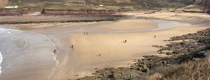 Manorbier beach is one of Our recommended places.