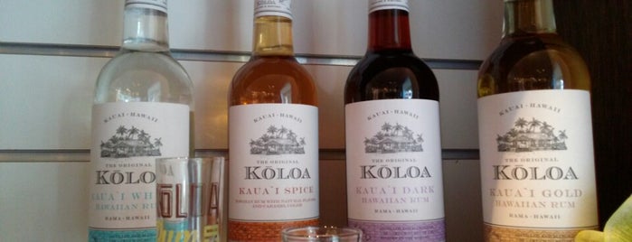 Kōloa Rum Company is one of Kauai.