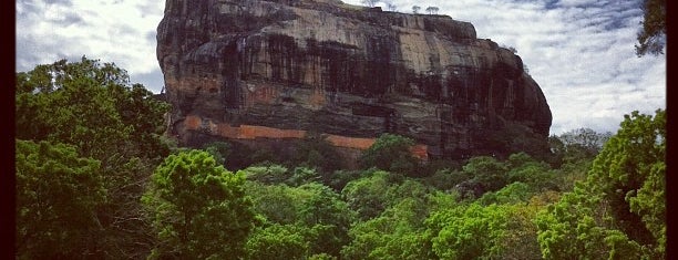 Sigiriya Rock is one of Sri-Lanka.