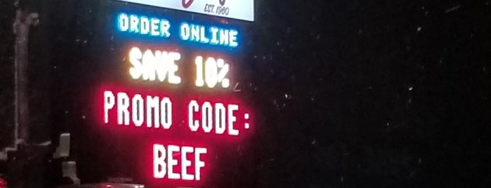 Novi's Beef is one of Sammich.