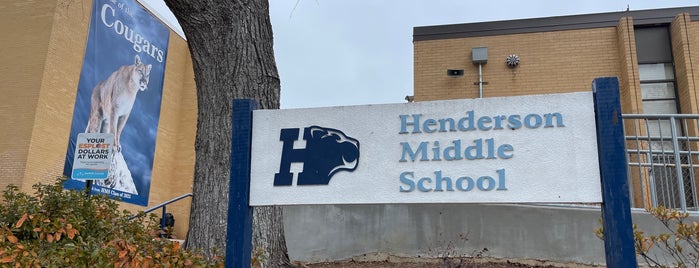 Henderson Middle School is one of Target.