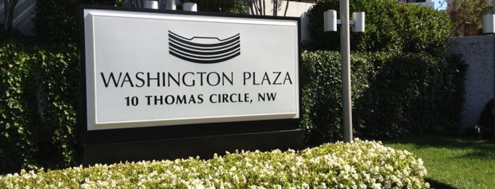Washington Plaza Hotel is one of Washington DC.