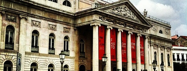 Teatro Nacional D. Maria II is one of ATRAÇÕES da Grande Lisboa.