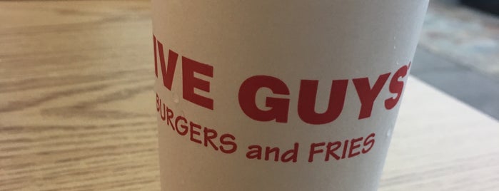 Five Guys is one of Central Valley's Best Burgers.