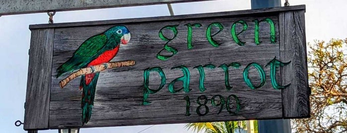 The Green Parrot is one of Key west.