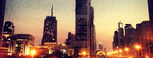 Financial Centre Metro Station is one of Qatar/UAE.