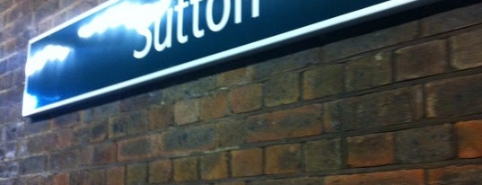 Sutton Railway Station (SUO) is one of South London Train Stations.