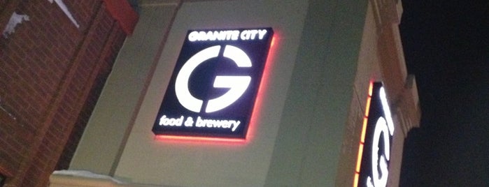 Granite City Food & Brewery is one of Guilherme'nin Beğendiği Mekanlar.