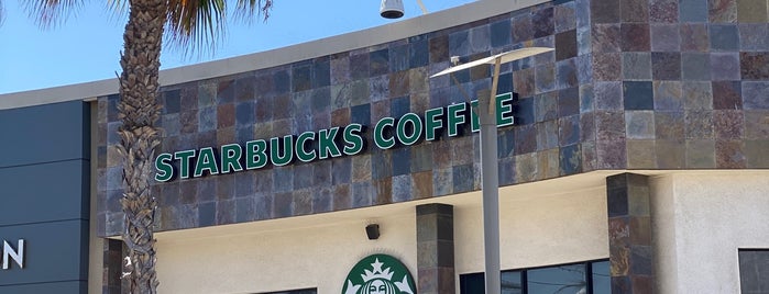 Starbucks is one of starbucks/peets/coffee bean.