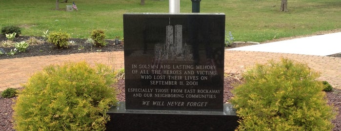 East Rockaway 9/11 Memorial "The Gateway of American Heroes is one of List - A.