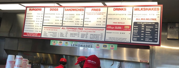 Five Guys is one of Favorite Fries - LA.