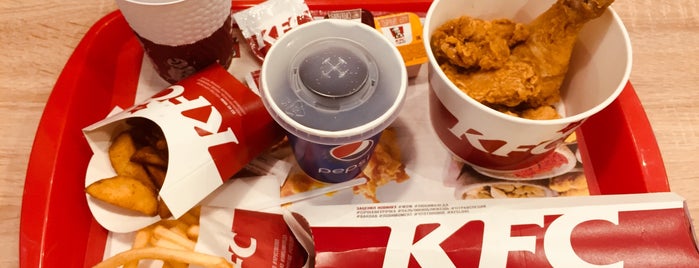 KFC is one of Max : понравившиеся места.