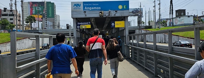 Estación Angamos - Metropolitano is one of Ocios.