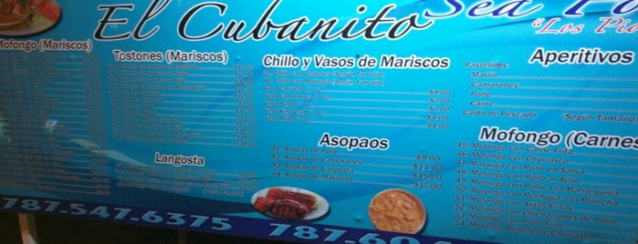 El Cubanito Sea Food is one of Yummy!!.