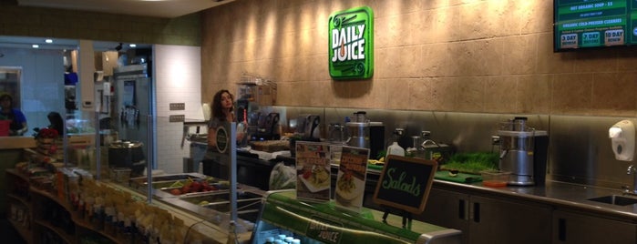 Daily Juice Cafe is one of THE USUALS.