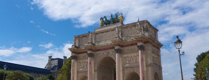 Arco do Triunfo do Carrossel is one of Paris.