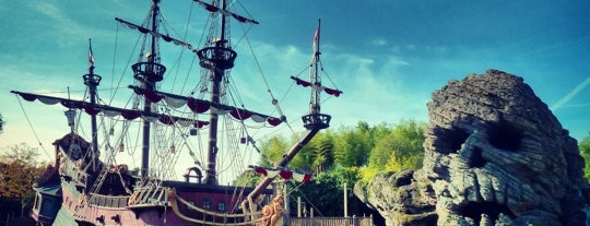 La Plage des Pirates is one of Disneyland Paris.