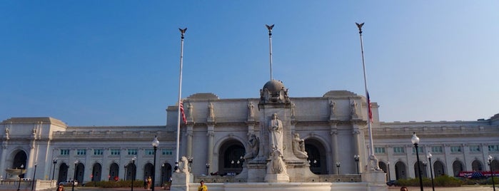 Union Station is one of Washington D.C.