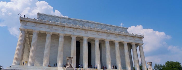 Lincoln Memorial is one of Washington D.C.