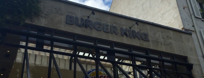 Burger King is one of Paris.
