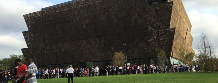 National Museum of African American History and Culture is one of Washington DC.