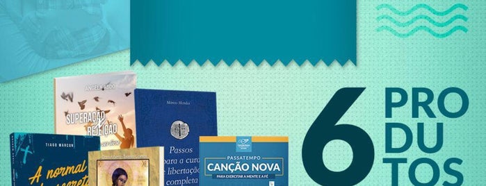 Editora canção nova is one of Lojas Canção Nova.