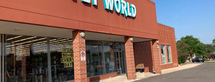 Pet World Warehouse is one of stores.
