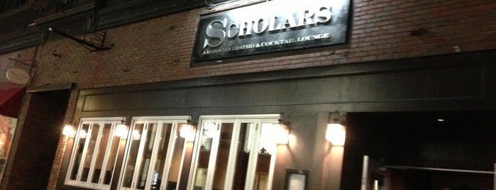 Scholars American Bistro and Cocktail Lounge is one of Favorite bars.