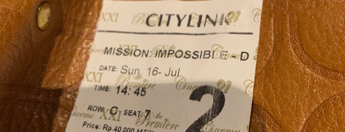 Citylink XXI is one of Bioskop di Indonesia.