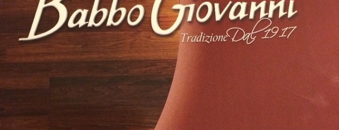 Babbo Giovanni is one of Lugares favoritos de Rafael.