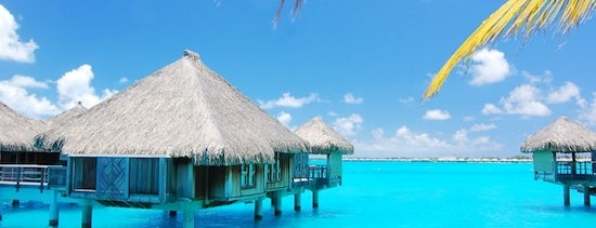 The St. Regis Bora Bora Resort is one of Favourite hotel pools.