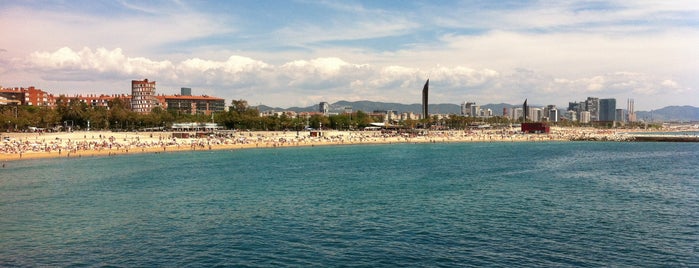 Platja de la Mar Bella is one of Barcelona / Essentials.
