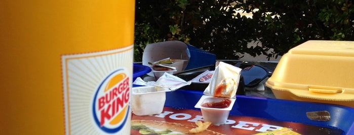 Burger King is one of favori mekanlar.