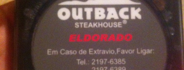 Outback Steakhouse is one of Restaurantes.