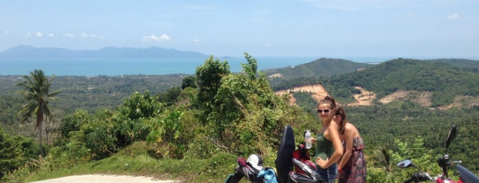 Dragon Hill view point is one of Samui.
