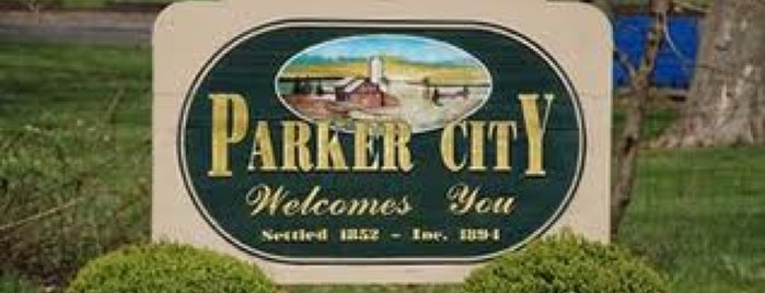Town of Parker City is one of Towns of Indiana: Central Edition.