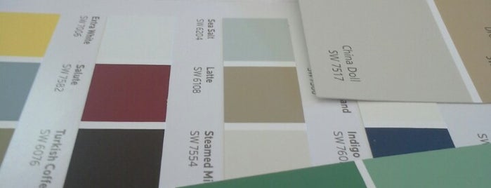 Sherwin-Williams Paint Store is one of Lugares favoritos de Terri.