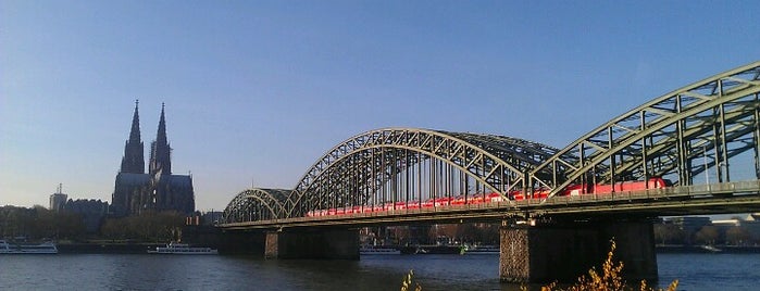 Deutzer Rheinufer is one of Köln ✌️.