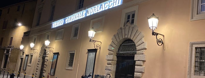 Teatro Morlacchi is one of Theaters.