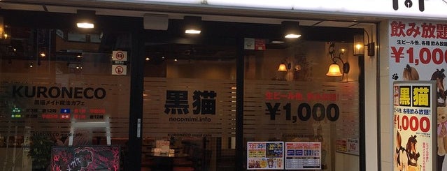 黒猫メイド魔法カフェ 中野ブロードウェイ2階店 is one of メイド.
